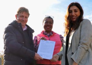 WLS support Vauxhall City Farm