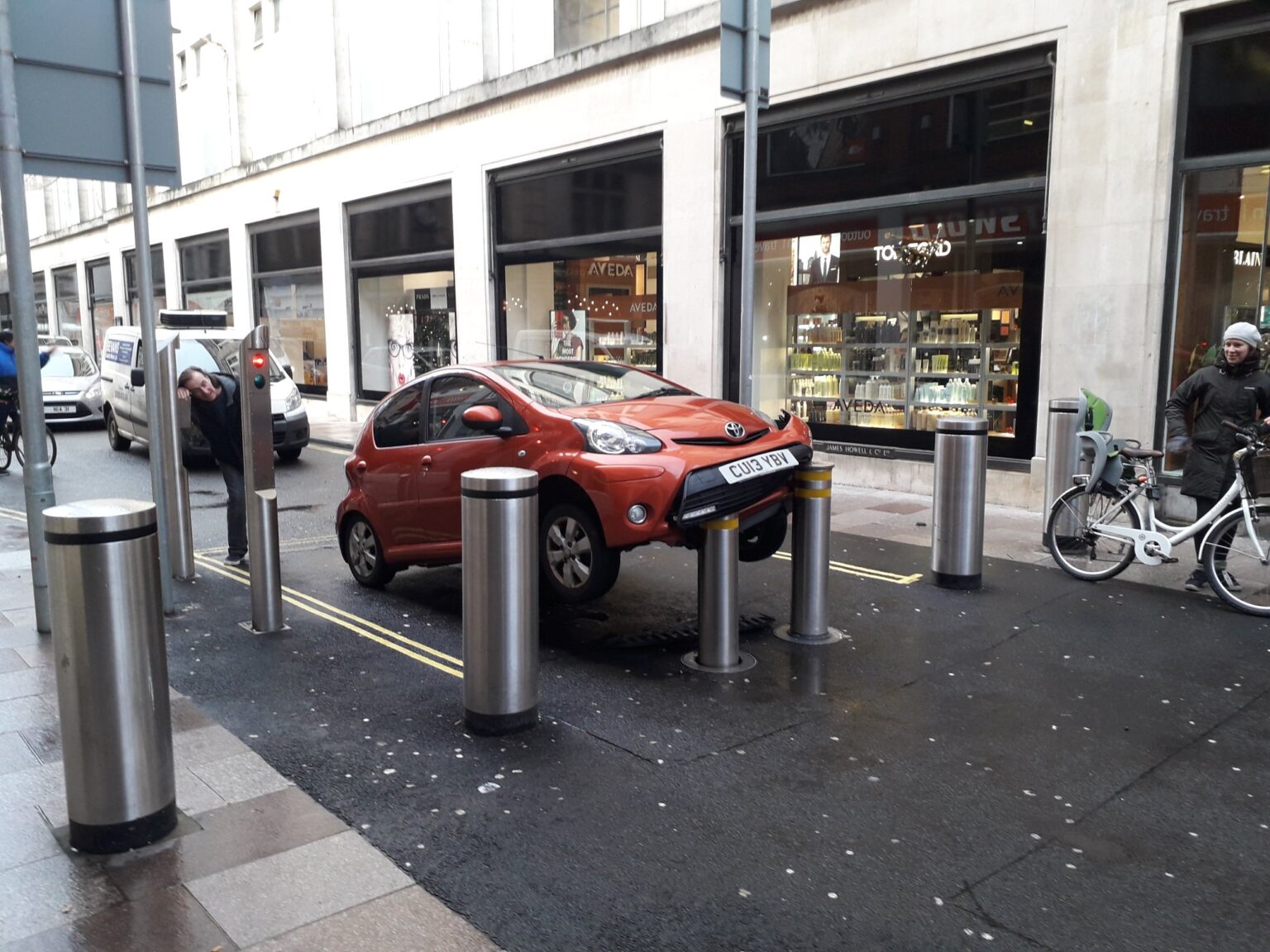 electric bollards