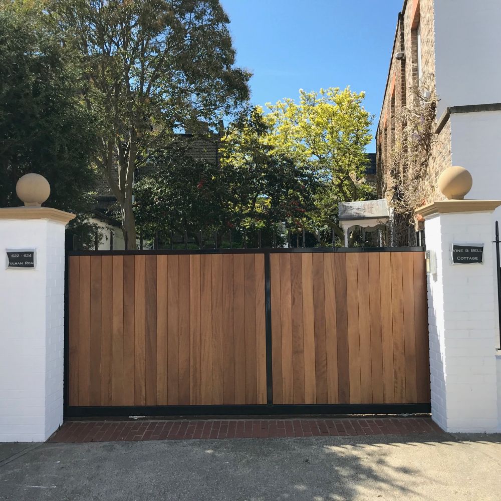 Automatic gates installed by WLS