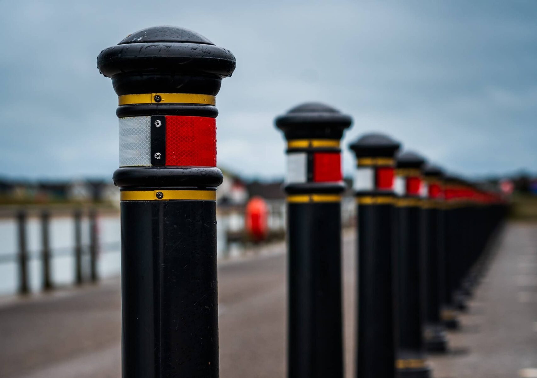 security bollard installation 2 parking bollards