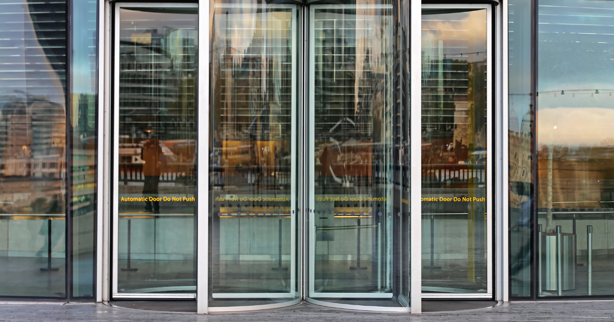 image of automatic doors