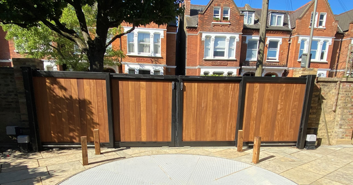 automatic electric gates installed by WLS