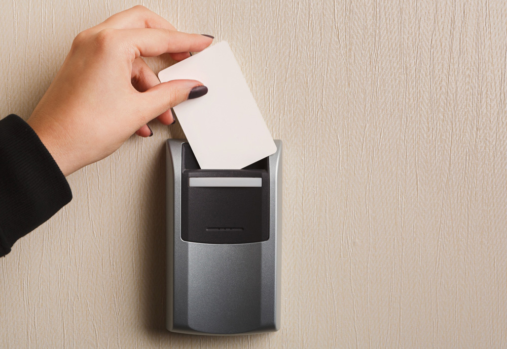 WLS Installs Access Control Systems using card reader